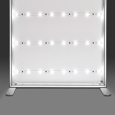 Freestanding LED Frame single sided