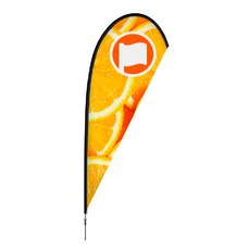 Beach flag Drop Small