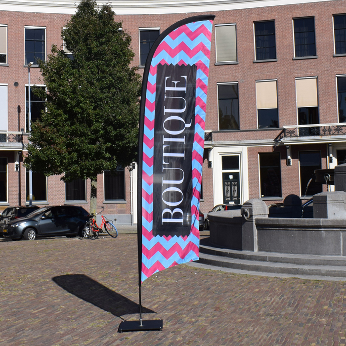Beach flag Straight Fiber L
