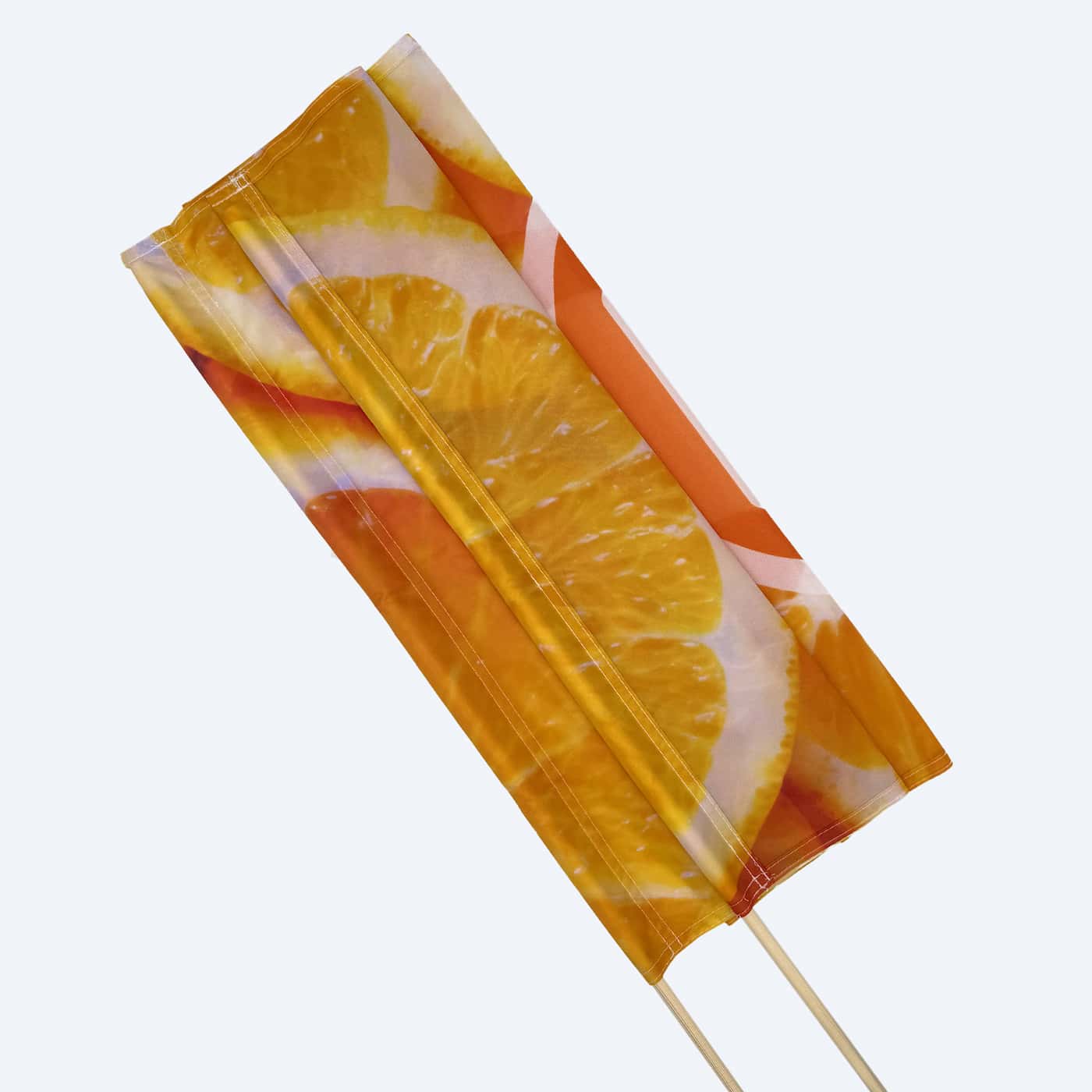 Banner with stick