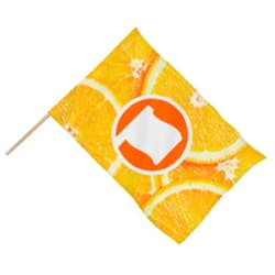 Waving flags