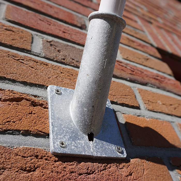 Flagpole holder