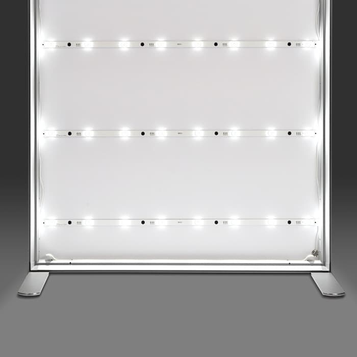 Freestanding LED Frame single sided